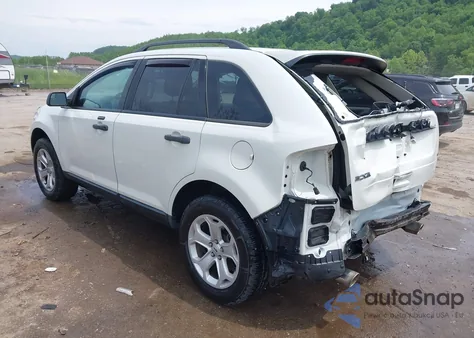 2013 Ford Edge Se from USA, damaged, VIN 2FMDK4GC8DBA02792